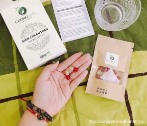 trà giảm cân cường anh dạng viên nang