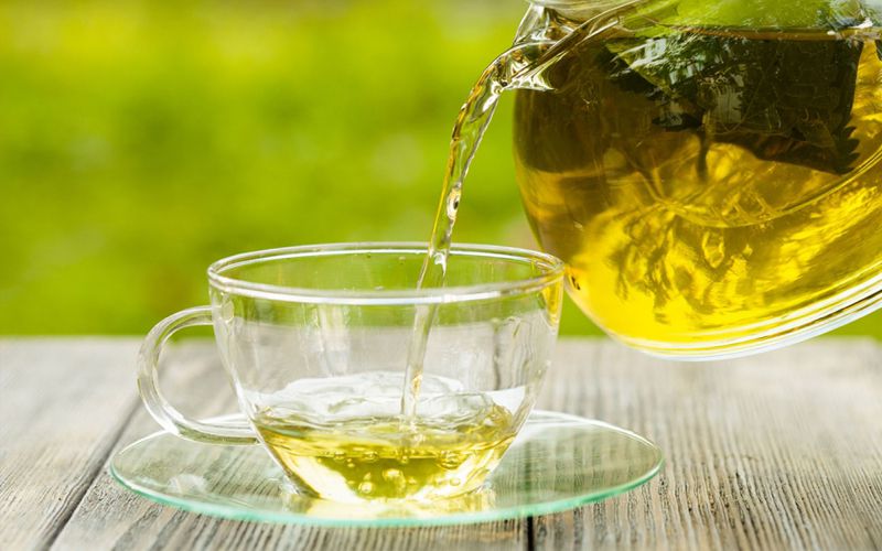giảm cân với trà xanh