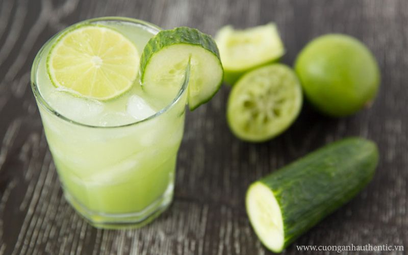 nước ép chanh léo giảm cân