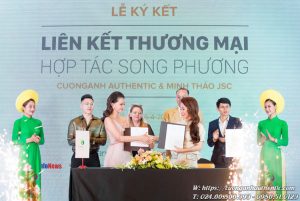 ký kết hợp tác giữa Cường Anh Authentic và Minh Thảo JSC